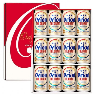 
                  ＜ギフト箱入り＞オリオンビール オリオン ザ・ドラフト 350ml×12本【1776172】
                