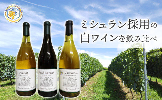 凍霜害 応援！ミシュラン採用の白ワインを飲み比べ【496ワイナリー】