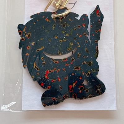 ふるさと納税 弘前市 ブランデュー弘前FC オリジナル津軽塗りキーホルダー 【2色セット】|24_bdh-050101 |  | 03