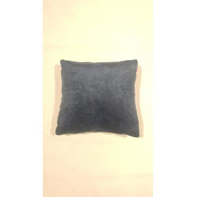 ふるさと納税 板野町 スモールフェザー100%　ボリュームのクッション　Sサイズ　ネイビー