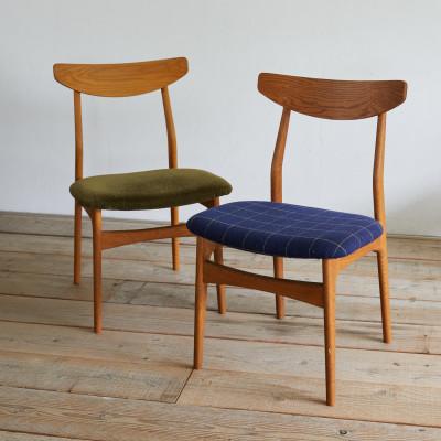 ふるさと納税 富田林市 Cordial Dining Chair BRフレーム リボン ネイビー【SWOF】 |  | 02