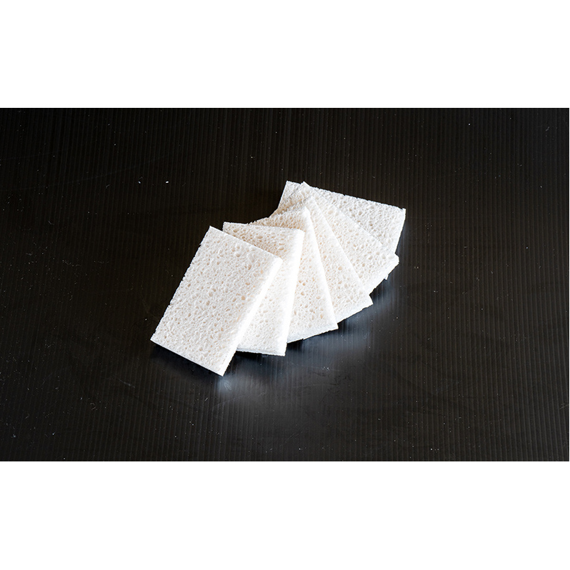 スポンジ + スポンジクロス セット 天然素材100% セルロース キッチンスポンジ キッチンクロス 日本インソール工業 食器 食器洗い クロス キッチン キッチン用品 キッチングッズ エコグッズ 掃