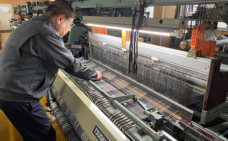 亀田縞　紳士用作務衣M.L.LL ファッション  Lサイズ