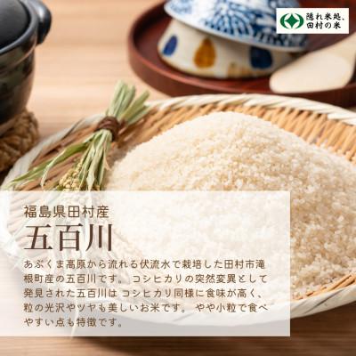 ふるさと納税 田村市 【 令和7年産 】 無洗米 田村市産 五百川  5kg |  | 01