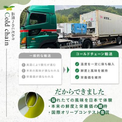 ふるさと納税 日置市 HIOKI OLIVE FARM 緑豊オリーブオイル(イタリア産)とガーリックオイル(各180g) |  | 03