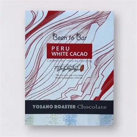 チョコレート ペルー産 ホワイトカカオ 73% 2枚入×9箱「幻のカカオ」使用　贈り物・ギフトにも【配送不可地域：離島】【1716214】