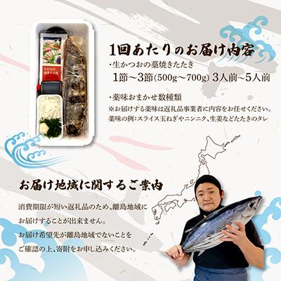 ふるさと納税 土佐市 【発送月固定定期便】初鰹・戻り鰹!本場高知の生鰹藁焼きタタキ!＜3月・9月 上旬発送＞全2回 |  | 03