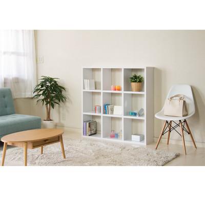 ふるさと納税 海南市 正方形 9マスラック スクエア ホワイト aku100625201 |  | 03