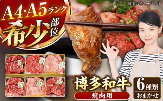 【A4〜A5】博多和牛 希少部位 おまかせ 6種セット 420g(70g×6種) 《豊前市》【株式会社木村食品】[VDZ005] 焼肉 小分け 冷凍 牛肉 和牛 国産牛 お肉 肉 焼肉用 焼肉 焼き肉 九州 福岡県