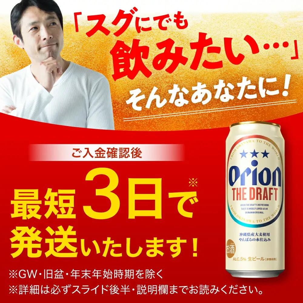 オリオンビール ザ・ドラフト 500ml×24本 BCDD002