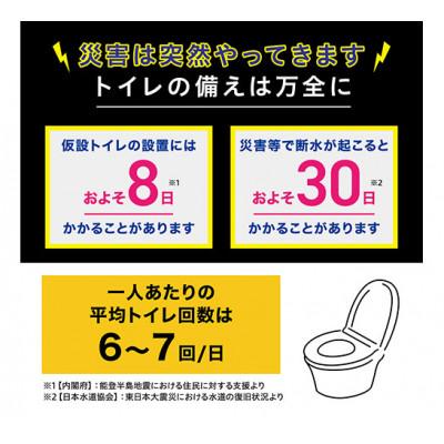 ふるさと納税 大河原町 防災 非常用トイレセット【凝固剤10g】30回分 アイリスオーヤマ[53753044] |  | 02