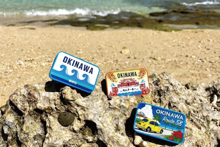 OKINAWAミント缶　9缶コンプリートセット｜沖縄 沖縄県 海 渡嘉敷島 座間味島 宮古島 首里城 石垣島 竹富島 ミント缶 ミント タブレット 沖縄限定 人気 定番 お土産 贈り物 ギフト セット