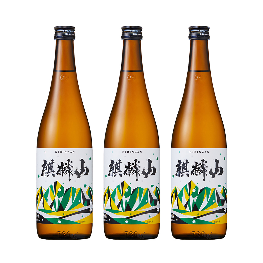 ＜麒麟山酒造＞麒麟山　伝統辛口　720ml　3本セット