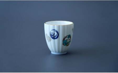 有田焼 金ミル花丸紋・二人用 茶器 セット【香蘭社】食器 うつわ 器 日本茶 緑茶 結婚祝い 縁起柄 吉祥文 ティータイム ab012