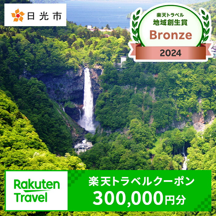 【ふるさと納税】[楽天トラベル 地域創生賞 2024 ブロンズ 受賞] 栃木県日光市の対象施設で使える楽天トラベルクーポン 寄付額1,000,000円｜日光市 ホテル 観光 温泉 旅行券 宿泊券 チケット 夏休み 紅葉 [0607]