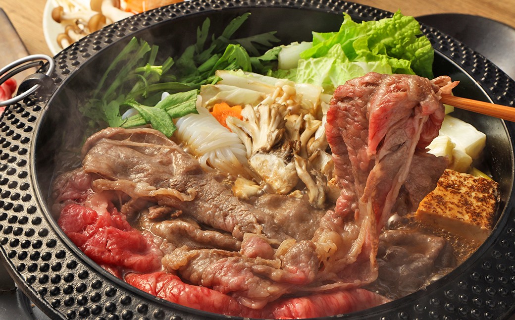 【全3回定期便】長崎和牛 すき焼き用 肩ロース 約400g