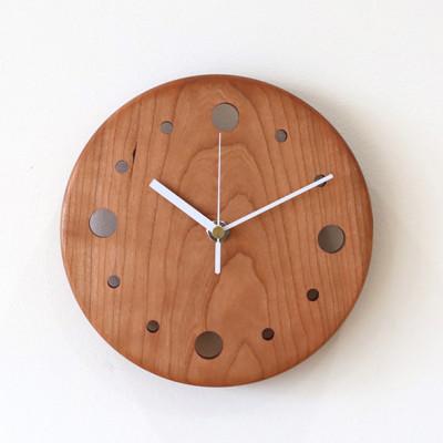 ふるさと納税 宇治市 掛時計(ブラックチェリー・白針)