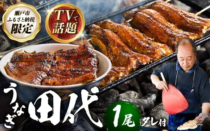 
                  【TVで話題沸騰！】炭火焼き 国産うなぎ 蒲焼 1尾 / 取り寄せ グルメ ウナギ 鰻 尾張瀬戸 田代  / 瀬戸市 / うなぎ田代 [BBCA001]
                