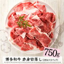 【ふるさと納税】博多和牛赤身切落し750g.C113