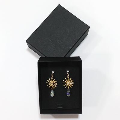 ふるさと納税 観音寺市 水引ピアス(スワロフスキー付き)ゴールド |  | 01