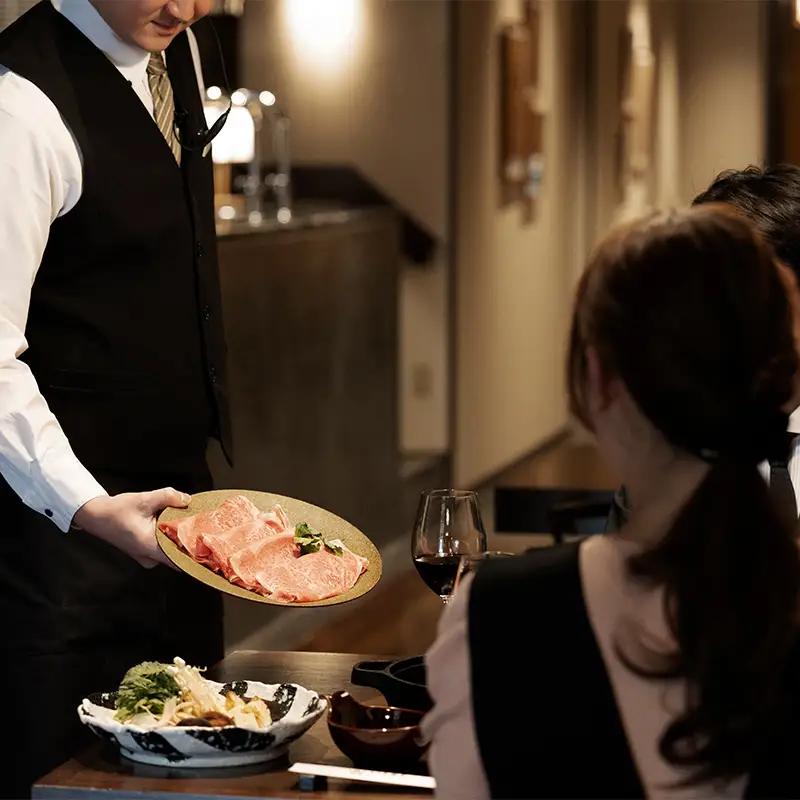 【銀座・米沢牛黄木】 お食事ペア招待券3万円 F2Y-6964