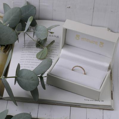 ふるさと納税 飯塚市 スイートテン　ダイヤモンド　指輪　K18PG　mai |  | 02