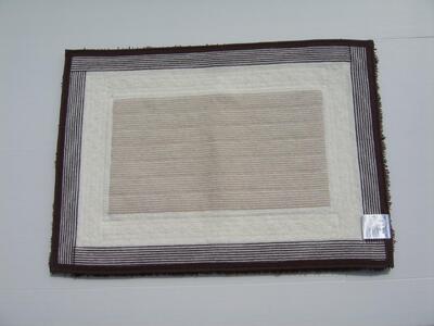 【ベージュ,ホワイト,ブラウン】ボルガバスマット大 約50cm×約70cm