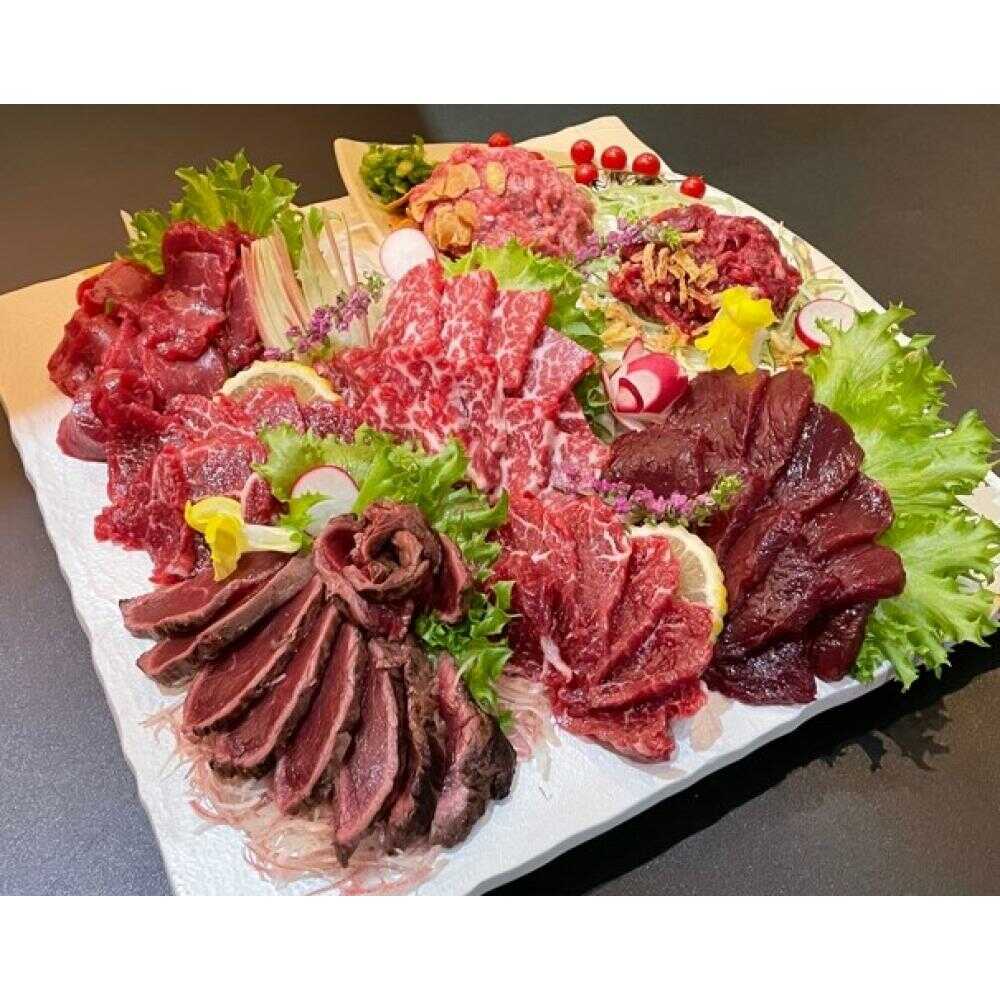 【ふるさと納税】馬刺し 部位堪能 7種 食べ比べ ブロック 計約540g 馬刺し 馬肉 部位 堪能 ブロック セット 食べ比べ 熊本【株式会社 千興ファーム】[AYAF019]