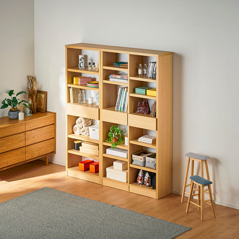 書棚 60cm幅 リーブル【諸富家具】：C134-003_イメージ3