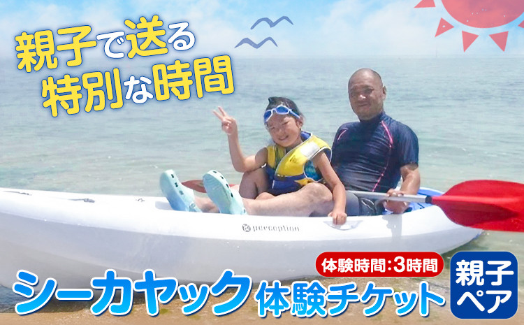 
            シーカヤックチケット 親子ペア 体験時間 3時間 NPO法人あさくちスポーツクラブ遊ぶところ《90日以内に出荷予定(土日祝除く)》岡山県 浅口市 シーカヤック カヤック 体験 親子 ペア チケット 海
          