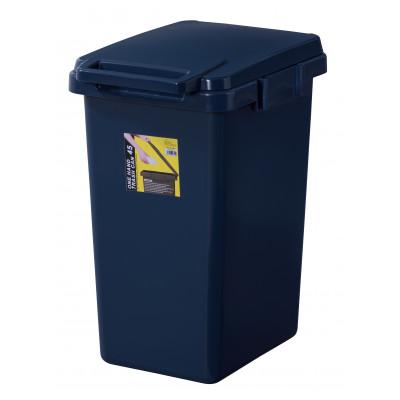 ふるさと納税 恵那市 ごみ箱　連結　45L　ネイビー　2個組