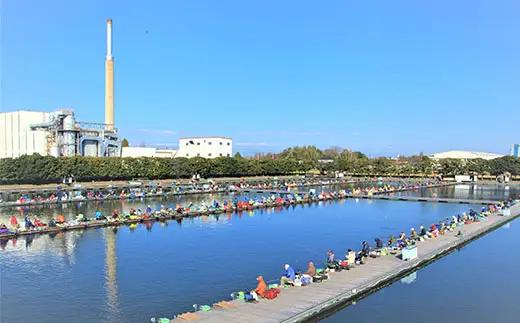 【つり処椎の木湖】 入場券 5枚 ヘラブナ 釣り 釣り堀 【へら鮒釣り】