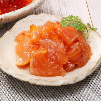 ふるさと納税 千歳市 〈佐藤水産〉ご飯のおとも3種(4)鮭ルイベ・手まり筋子・いくらの鮭魚卵 |  | 02