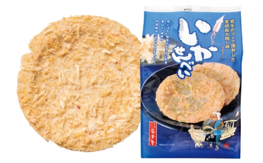 巖手屋 いかせんべい 6枚 × 3袋