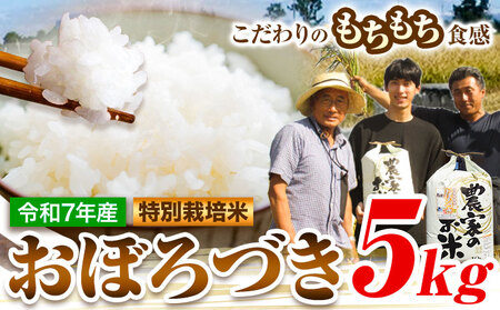 [1.2-363]【令和7年産先行受付】ファームふたば特別栽培米「おぼろづき」5kg《10月中旬～（新米収穫出来次第、出荷）》 産地直送 お取り寄せ 国産 北海道産 当別町産 お米 精米 白米 弁当 ごはん ご飯 コメ おかず おにぎり 単一原料米 ブランド米 お取り寄せ グルメ 朝食