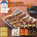 【ふるさと納税】 【ふるさとの極み】ひろしの餃子と【山形の極み】月山クラフトビール2種（4本）セット F2Y-5406