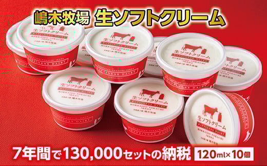 
            北海道 牧場の生ソフトクリーム 120ml×10個 アイスクリーム アイス スイーツ 池田町 ジェラート ギフト ソフトクリーム 国産 セット 
          