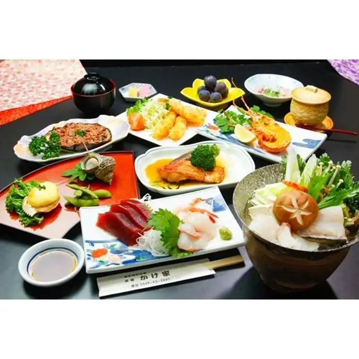 四季の彩「かけ家」 高級食材「クエ」懐石ペア宿泊券（1泊2食）
