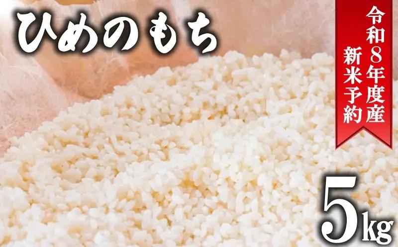 先行予約 令和8年度産 もち米 ヒメノモチ 5kg 【ヒメノモチ 】