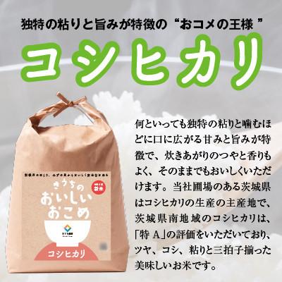 ふるさと納税 稲敷市 【毎月定期便】コシヒカリ無洗米 10kg(5kg×2袋)全3回 |  | 01