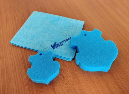 ヴァンフォーレ甲府 応援 洗車 洗浄 スポンジ＆クロスセット