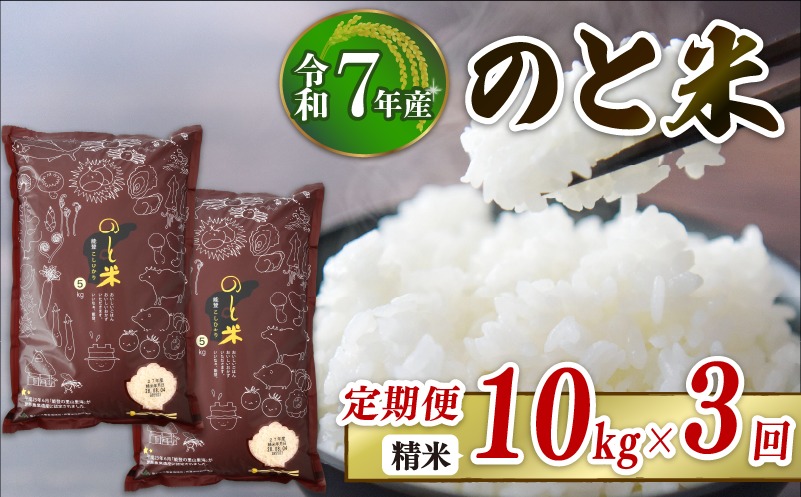 【 数量限定 】 定期便 令和7年産 お米 のと米 精米 10kg ( 5kg × 2袋 ) × 3回 計 30kg 能登 こしひかり 米 減農 こだわり 石川県産 羽咋市産 能登米 エコ 栽培 環境 白米 こめ コメ お米 2025年産 おこめ ご飯 ごはん 送料無料 コシヒカリ 数量 限定 ギフト 国産 白飯 産地 直送 おいしい ふるさと納税 能登 石川 羽咋 はくい