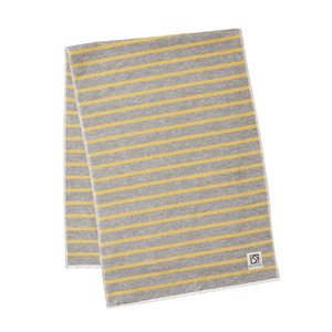 松藤テリー　シンプルスタイルタオル　杢/ゴールド　3枚（009_5172）