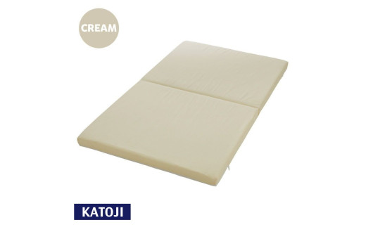 25-12_固わた敷布団　レギュラー（クリーム）｜カトージ KATOJI ブランド 子育て ベビー用品 赤ちゃん 子ども 子供 お昼寝 かわいい ベビー ベビー布団 敷布団