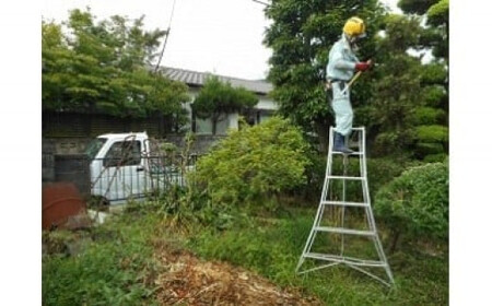 C7  ふるさとの家管理サービス 草刈又は除草5時間相当 家管理 ふるさと 管理サービス 実家 親戚 空き家 お手入れ