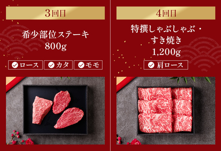 【和牛セレブ】近江牛 定期便「ファーストクラス」（定期便6回）