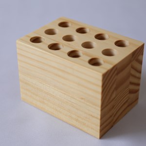 SA0925　《3種の木材から選べる》木製ペン立て 2種セット （パイン材）