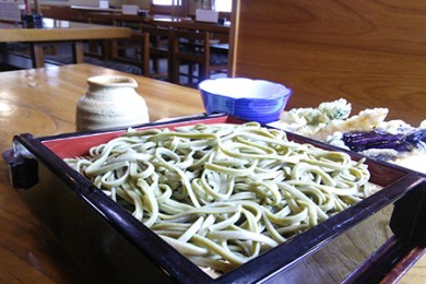 【 うどん 乾麺 】丹沢茶うどん 200g/束×4束 012-37