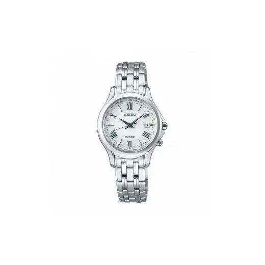 【9/30 受付終了】【Ladies'】 SEIKO SWCW161 エクセリーヌ (ソーラー電波)