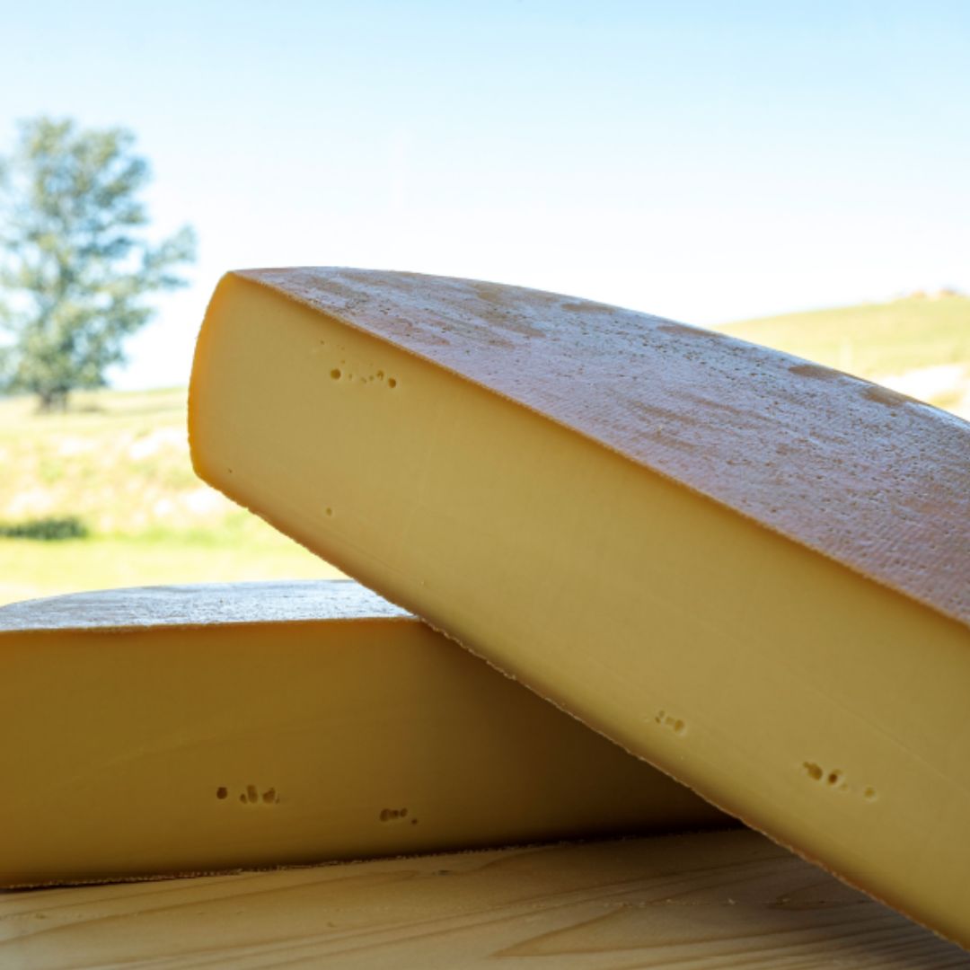 美瑛放牧酪農場　ラクレット・ド・美瑛　クオーターサイズ(1.2kg)[034-04]